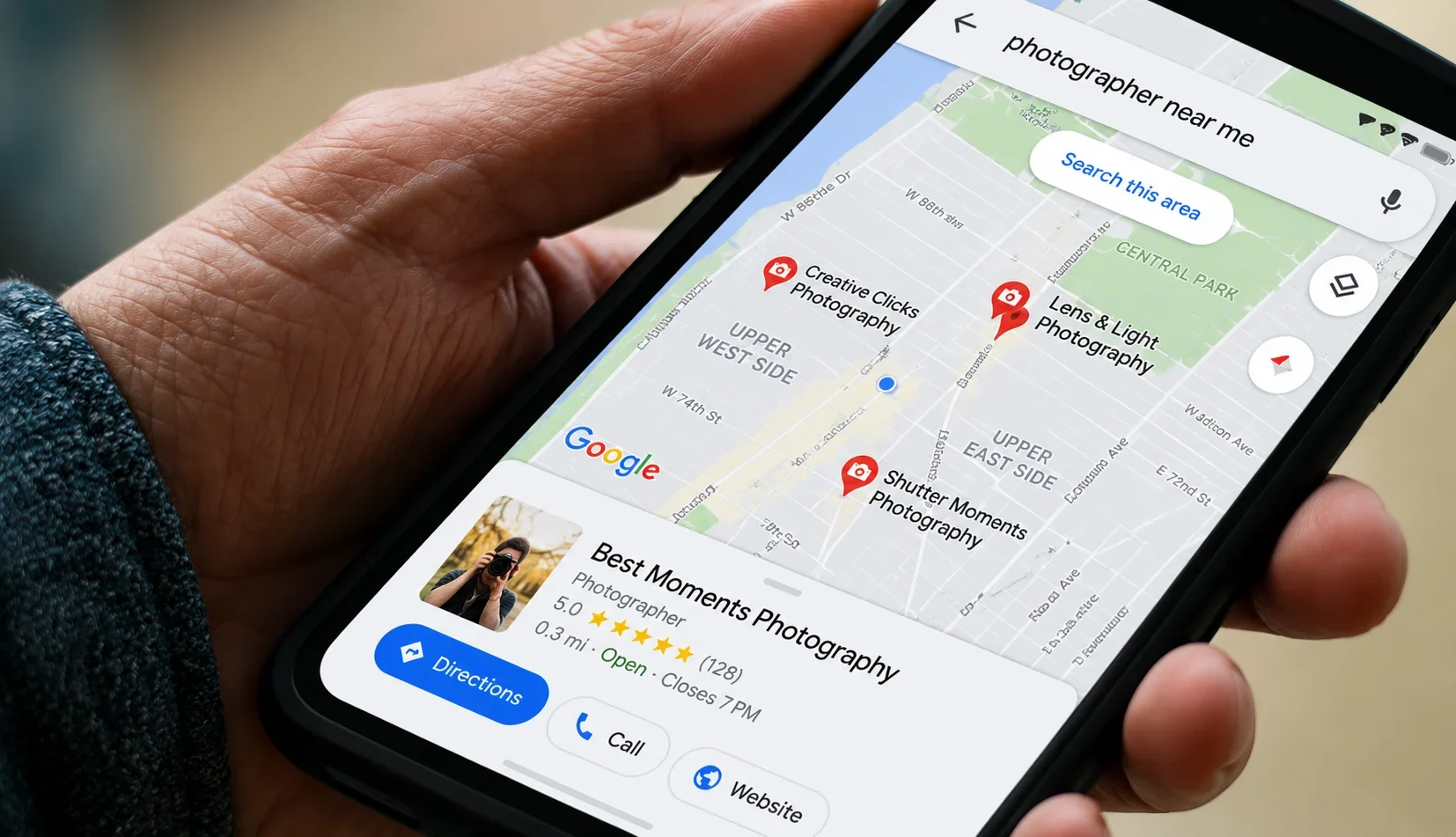 local seo for photographer
